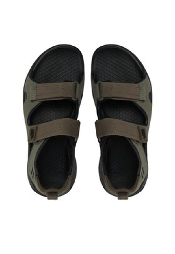The North Face Sandały Hedgehog Sandal III NF0A46BHN0W-070 Zielony. Kolor: zielony. Materiał: skóra