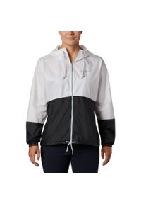 columbia - Kurtka Przejściowa Damska Columbia Flash Forward Windbreaker. Kolor: biały, wielokolorowy, czarny. Materiał: poliester