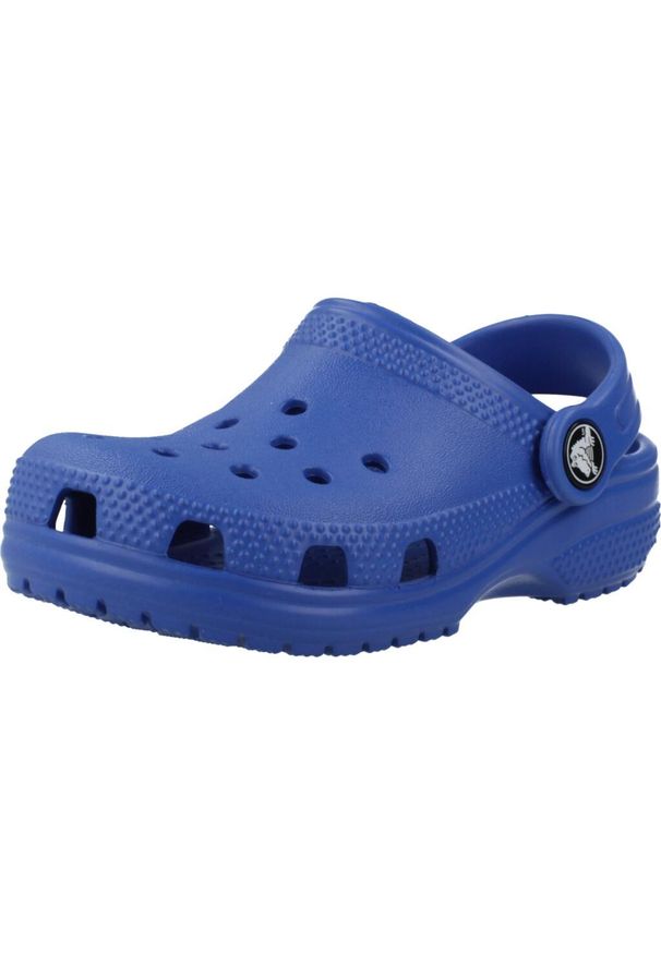 Crocs - Sandały CROCS CLASSIC CLOG T Niebieski. Kolor: niebieski. Materiał: materiał, syntetyk, guma