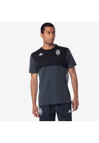 Kappa - Koszulka AS Monaco Ayba 8 2024/25. Kolor: szary, niebieski, wielokolorowy, czarny. Sport: piłka nożna #1