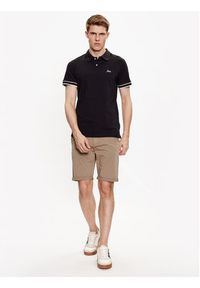 Guess Polo Oliver M3GP66 KBL51 Czarny Slim Fit. Typ kołnierza: polo. Kolor: czarny. Materiał: bawełna #4