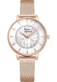 Zegarek Pierre Ricaud Zegarek damski Pierre Ricaud P22126.91R3Q CYRKONIE różowe złoto. Kolor: złoty, wielokolorowy, różowy #1