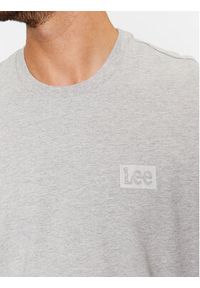 Lee T-Shirt 112341733 Szary Loose Fit. Kolor: szary. Materiał: bawełna