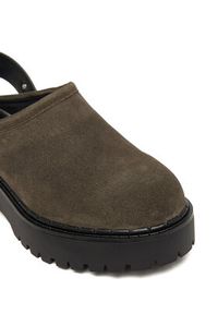 Guess Klapki FLTWN2 SUE01 Khaki. Kolor: brązowy. Materiał: skóra, zamsz #6