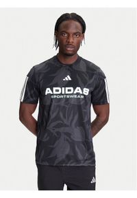 Adidas - adidas T-Shirt Common Goal JW0247 Czarny Regular Fit. Kolor: czarny. Materiał: syntetyk #1