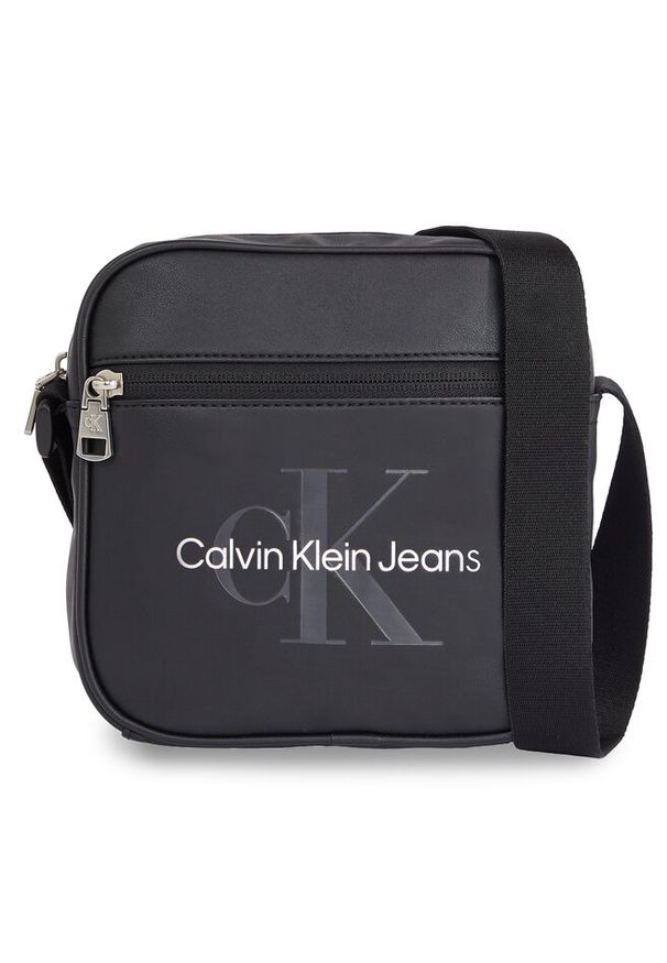 Saszetka Calvin Klein Jeans. Kolor: czarny