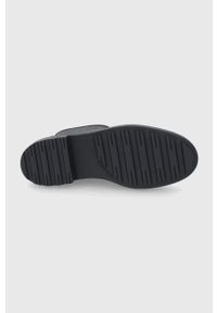 Calvin Klein Kalosze damskie kolor czarny. Nosek buta: okrągły. Kolor: czarny #2