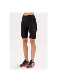 ROUGH RADICAL - Damskie spodenki getry do biegania Rough Radical Fusion Shorts. Kolor: czarny