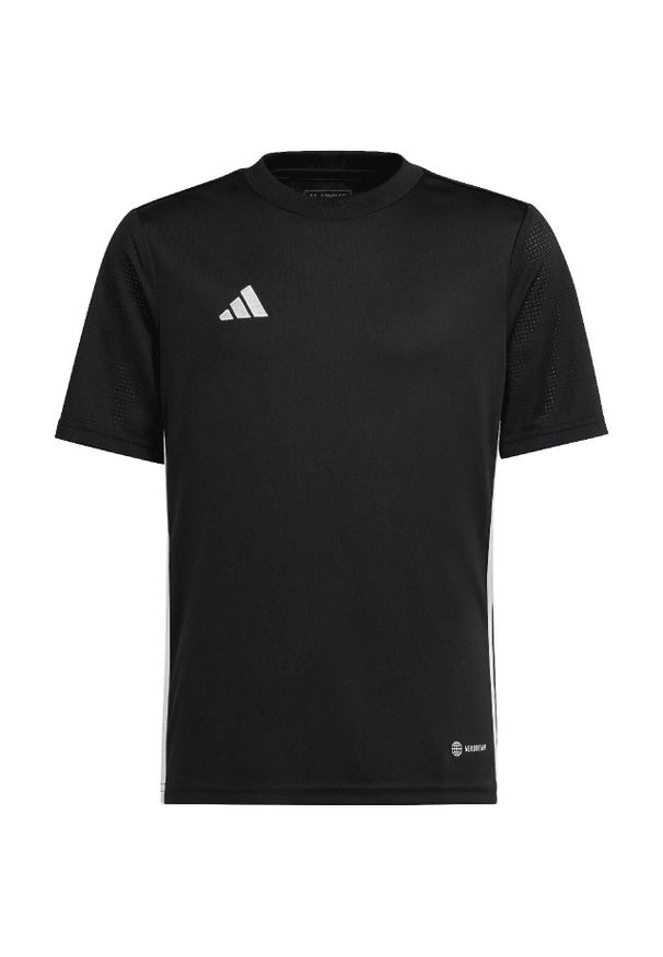 Adidas - Koszulka dla dzieci adidas Tabela 23 Jersey. Kolor: biały, czarny, wielokolorowy. Materiał: jersey. Sport: piłka nożna