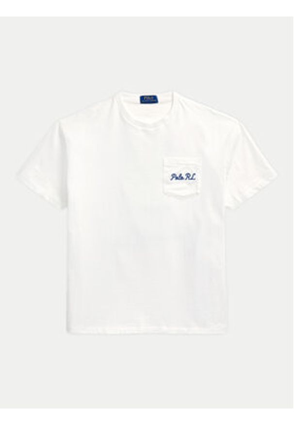 Polo Ralph Lauren T-Shirt 710969631001 Biały Custom Slim Fit. Typ kołnierza: polo. Kolor: biały. Materiał: bawełna