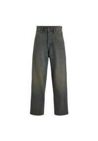 Jeans Jack & Jones Iron Original 825 niebieski denim. Kolor: niebieski. Materiał: denim, jeans. Sport: skateboard #1