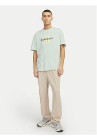Jack & Jones - Jack&Jones T-Shirt Lafayette 12250436 Zielony Relaxed Fit. Kolor: zielony. Materiał: bawełna #7