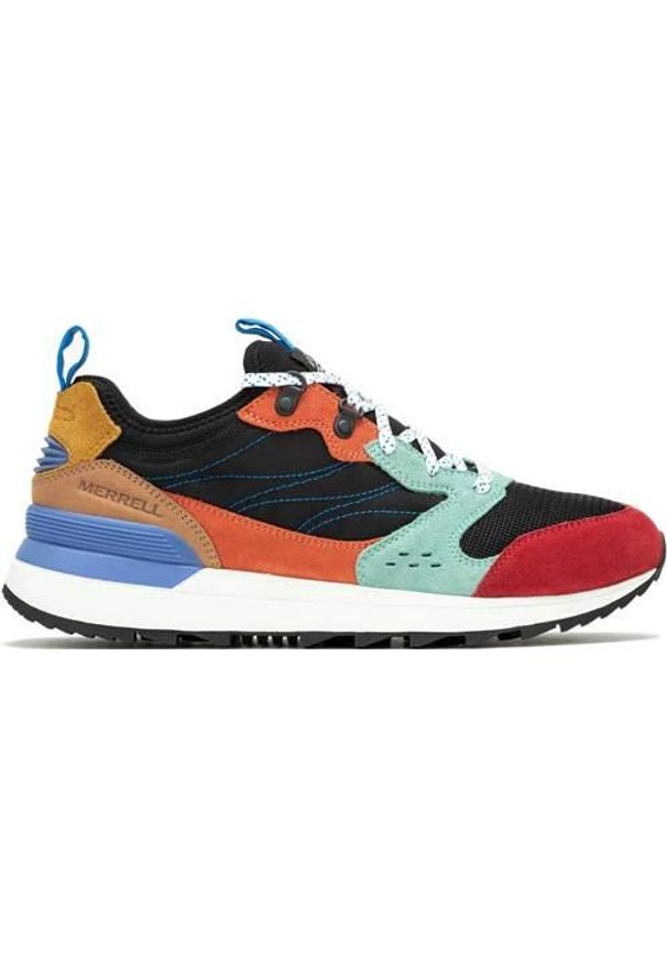 Buty do chodzenia męskie Merrell Alpine 83. Kolor: wielokolorowy. Materiał: zamsz, materiał, syntetyk. Szerokość cholewki: normalna. Sport: turystyka piesza