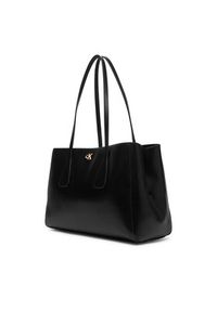 Calvin Klein Torebka Ck Medium Work Tote LV04F3442G Czarny. Kolor: czarny. Materiał: skórzane #2