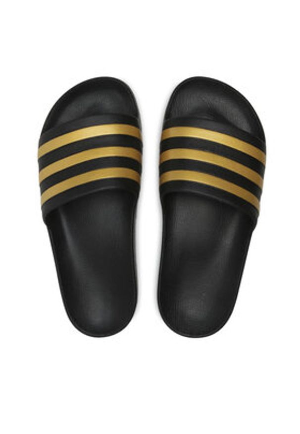 Adidas - adidas Klapki adilette Aqua EG1758 Czarny. Kolor: czarny. Materiał: syntetyk