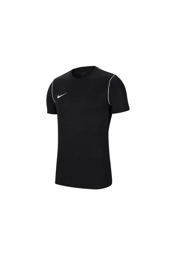Koszulka piłkarska chłopięca Nike JR Park 20. Kolor: czarny. Długość rękawa: krótki rękaw. Długość: krótkie. Sport: piłka nożna