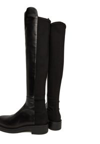 Stuart Weitzman Muszkieterki Celia SM396 Czarny. Kolor: czarny. Materiał: skóra #6
