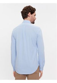 Polo Ralph Lauren Koszula 710654408117 Niebieski Regular Fit. Typ kołnierza: polo. Kolor: niebieski. Materiał: bawełna #3