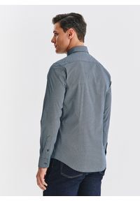 Pako Lorente - PAKO LORENTE – Bawełniana koszula w mikrowzór. Materiał: bawełna. Długość rękawa: długi rękaw. Długość: długie #6