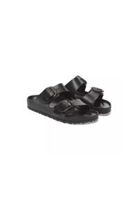 Klapki damskie Birkenstock Arizona. Kolor: czarny. Materiał: materiał, syntetyk. Sezon: lato. Sport: turystyka piesza