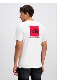 The North Face T-Shirt Redbox NF0A2TX2 Biały Regular Fit. Kolor: biały. Materiał: bawełna #5