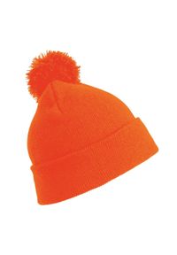 RESULT - Czapka Dziecięca Winter Essentials Pom Pom Beanie. Kolor: pomarańczowy #1