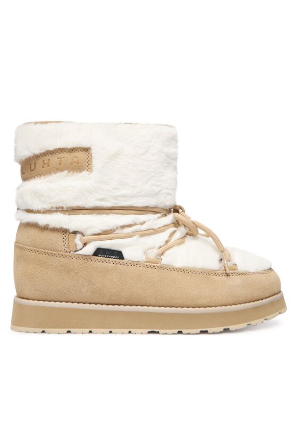 LUHTA - Luhta Śniegowce Luhta Nauttiva Ms 75580 Beżowy. Kolor: beżowy. Materiał: zamsz, skóra