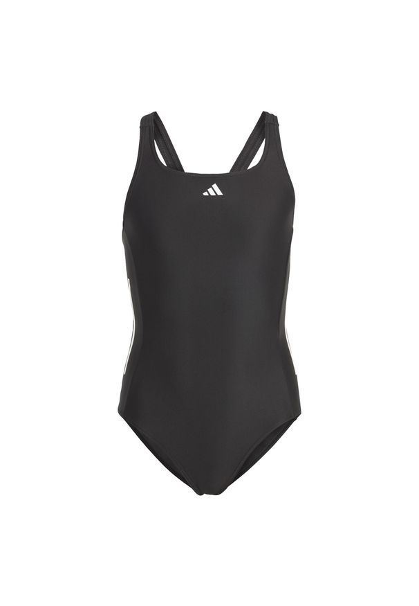 Adidas - Cut 3-Stripes Swimsuit. Kolor: biały, wielokolorowy, czarny