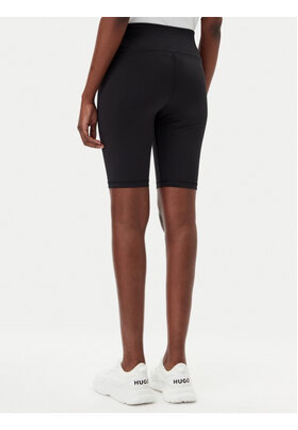 Hugo - HUGO Kolarki Nopardino 50545339 Czarny Slim Fit. Kolor: czarny. Materiał: syntetyk