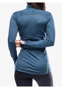 Bluza polarowa damska Inov-8 Venturelite Mid HZ. Kolor: niebieski. Materiał: polar
