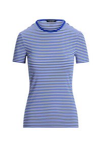Lauren Ralph Lauren - LAUREN RALPH LAUREN T-Shirt 200P03721004 Niebieski Slim Fit. Kolor: niebieski. Materiał: bawełna #4