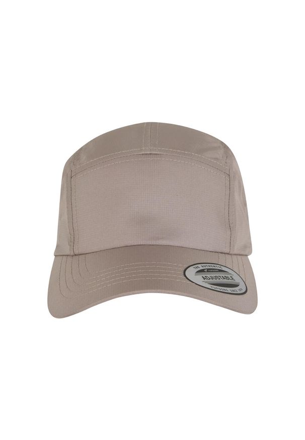 FLEXFIT - Czapka z daszkiem Flexfit Jockey. Kolor: wielokolorowy, beżowy, zielony