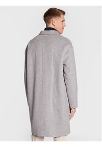 Calvin Klein Płaszcz wełniany K10K109549 Szary Regular Fit. Kolor: szary. Materiał: wełna #3