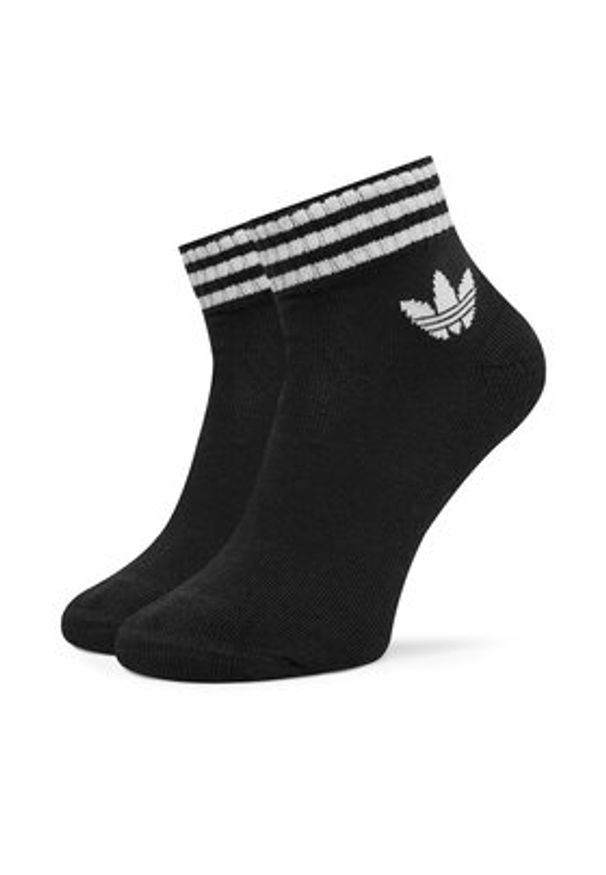 Adidas - adidas Skarpety długie 3-Stripes JV7437 Kolorowy. Materiał: materiał, bawełna. Wzór: kolorowy