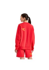 Diadora - Bluza DIADORA SWEATSHIRT CREW MANIFESTO. Kolor: czerwony