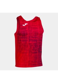 Tank top do biegania męski Joma Elite VIII. Kolor: czerwony