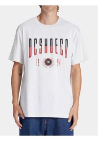 DC Shoes T-Shirt Dropout Tees ADYZT05304 Biały Regular Fit. Kolor: biały. Materiał: bawełna