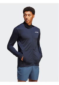 Adidas - adidas Bluza Terrex Multi Full-Zip Fleece Jacket HN5473 Niebieski Slim Fit. Kolor: niebieski. Materiał: syntetyk #6