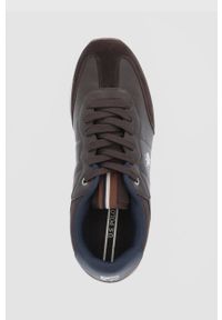 U.S. Polo Assn. Buty kolor brązowy. Nosek buta: okrągły. Zapięcie: sznurówki. Kolor: brązowy. Materiał: guma #5