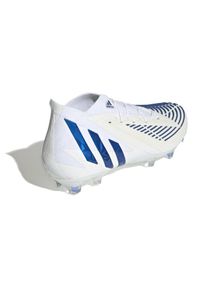 Adidas - Buty piłkarskie adidas Predator Edge.1 Fg M H02931 białe białe. Zapięcie: sznurówki. Kolor: biały. Materiał: guma, syntetyk. Sport: piłka nożna #6