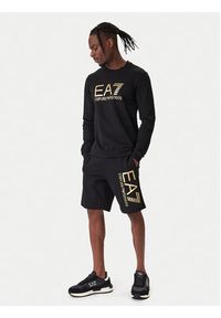 EA7 Emporio Armani Szorty sportowe 7M001414 AF22266 MC004 Czarny Regular Fit. Kolor: czarny. Materiał: bawełna. Styl: sportowy #4