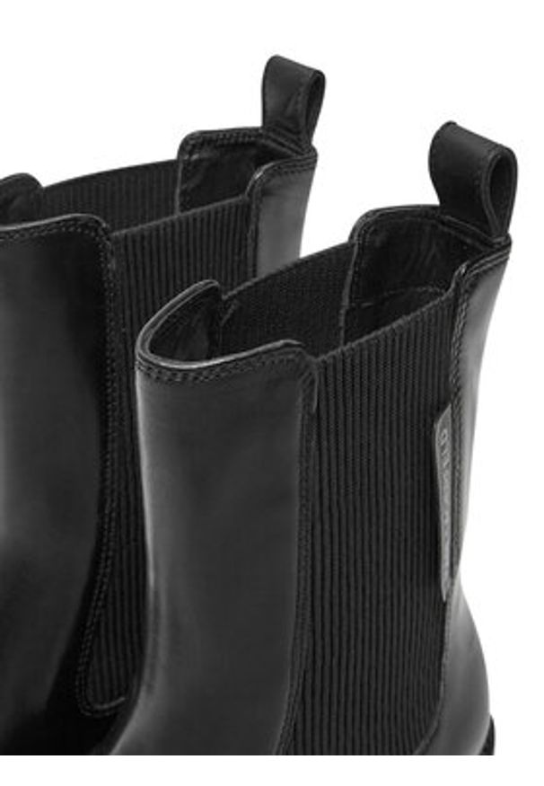 Karl Lagerfeld - KARL LAGERFELD Sztyblety KL41460 Czarny. Kolor: czarny. Materiał: skóra