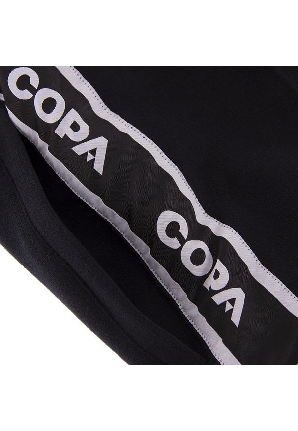 COPA FOOTBALL - Spodnie Dla Dorosłych Taper AS Roma. Kolor: czarny. Materiał: dresówka