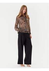 Morgan Koszula 252-CLION Brązowy Regular Fit. Kolor: brązowy. Materiał: syntetyk #2