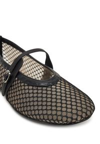 Steve Madden Baleriny Rejoice-M SM11003561 Czarny. Kolor: czarny. Materiał: materiał