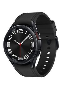 SAMSUNG - Smartwatch Samsung Galaxy Watch 6 Classic 43mm czarny (R950). Rodzaj zegarka: smartwatch. Kolor: czarny. Styl: klasyczny, elegancki #1