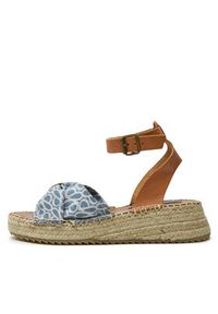 Pepe Jeans Espadryle Kate Thelma PLS90674 Niebieski. Kolor: niebieski. Materiał: materiał