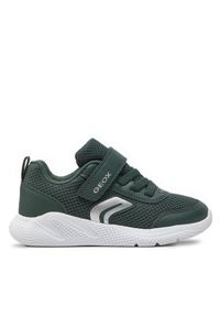 Geox Sneakersy J Sprintye Boy J36GBA 01454 C3014 S Zielony. Kolor: zielony. Materiał: materiał, mesh