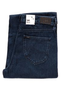 Lee - SPODNIE LEE DAMSKIE WIDE LEG POWER BLUE L31GCZGB. Okazja: na co dzień. Styl: casual