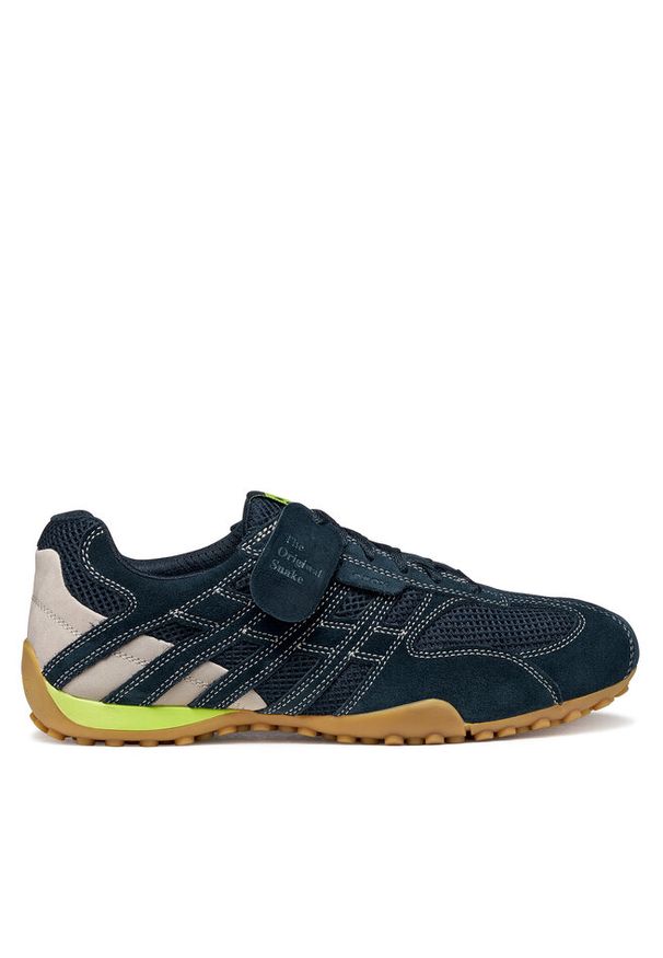 Sneakersy Geox. Kolor: niebieski
